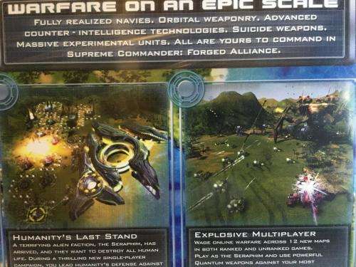 PC - Supreme Commander Forged Alliance (New Sealed)