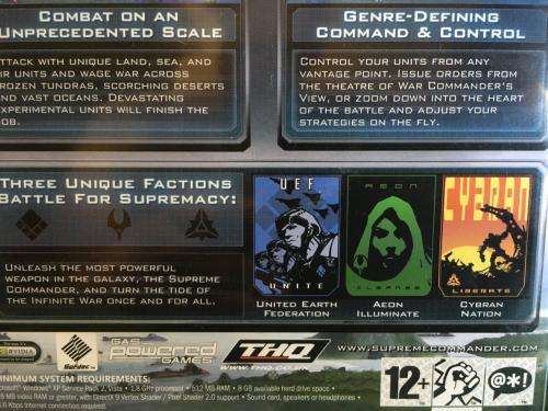 PC - Supreme Commander