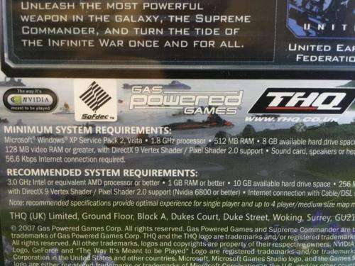 PC - Supreme Commander