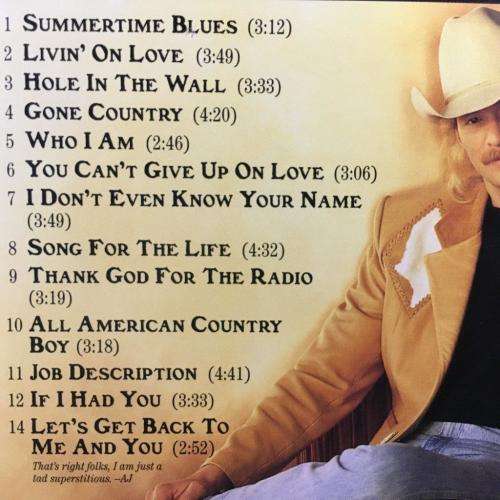 CD - Alan Jackson - Who I Am