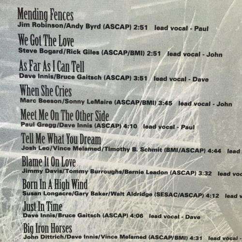 CD - Restless Heart - Big Iorn Horses