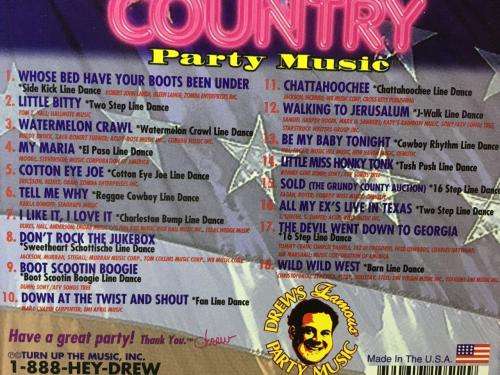 CD - Drew`s Famous St. Country Party Time