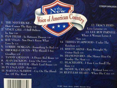 CD - The New Voice Of American Country