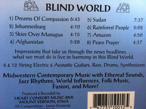 CD - James Kennedy - Blind World