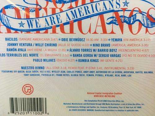 CD - Somos Americanos (New Sealed)