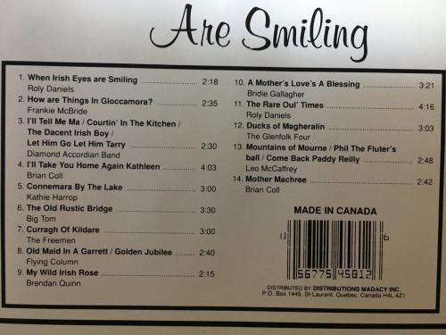 CD - When Irish Eyes Are Smiling