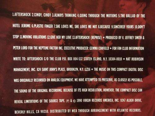 CD - Aftershock - Aftershock