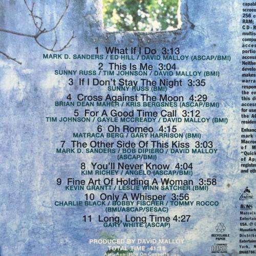 CD - Mindy McCready - If I Dont Stay The Night
