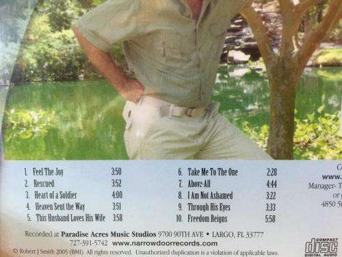CD - Bobby Smith - Rescued (New Sealed)