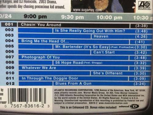 CD - Sugar Ray - In The Pursuit Of Leisure