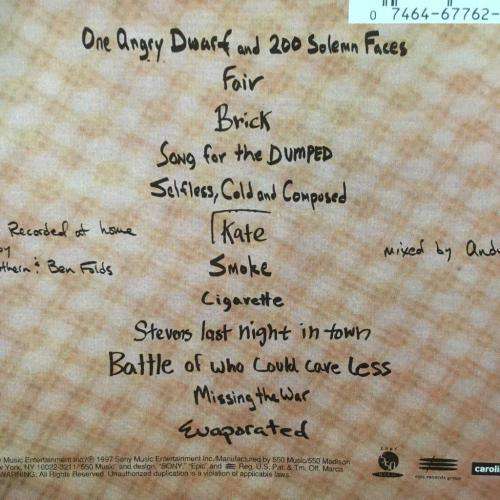 CD - Ben Folds Five - Whatever And Ever Amen