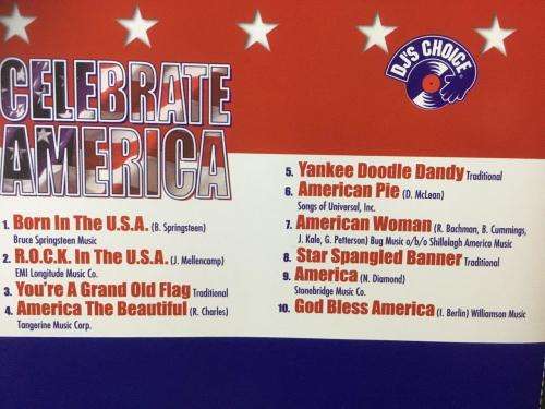 CD - Celebrate America - Various Artists