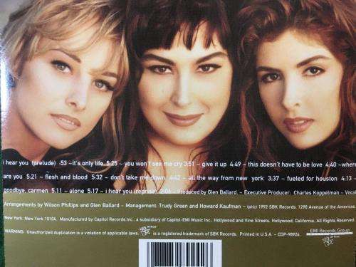 CD - Wilson Phillips - Shadows and Light