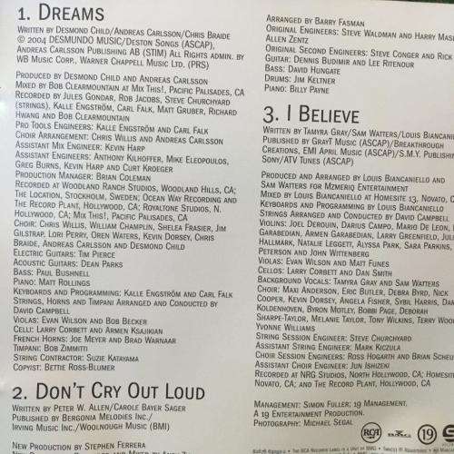 CD - Diana DeGarmo - Dreams (New Sealed)