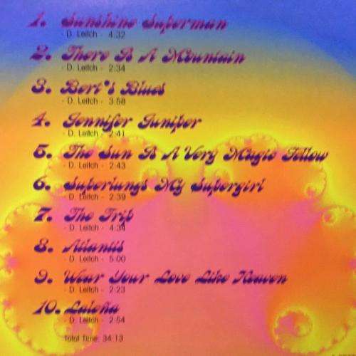 CD - Donovan - Peace and Love Songs