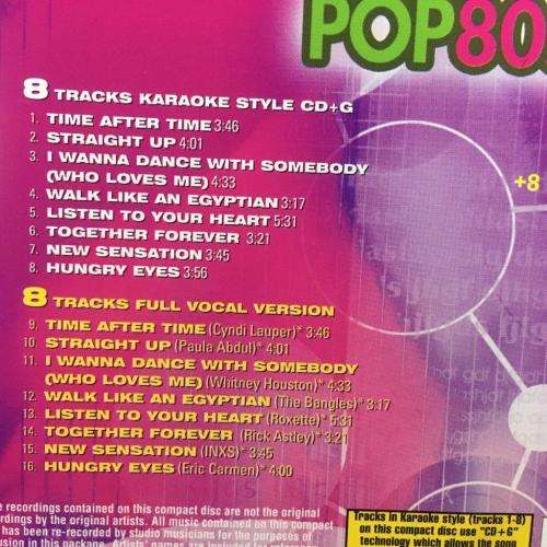 CD - Karaoke Party Pop 80's