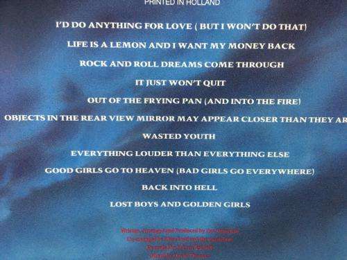 CD - Meat Loaf - Bat Out Of Hell II : Back Into Hell
