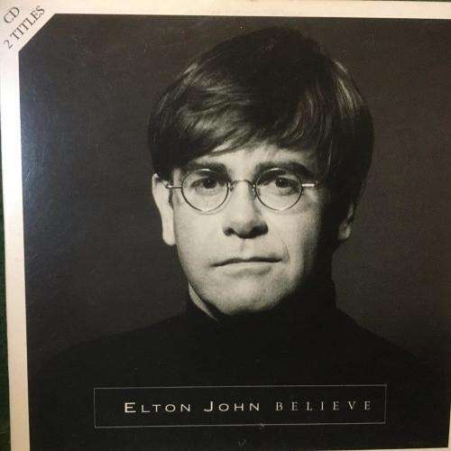 CD - Elton John - Believe (Single) (Card Cover)