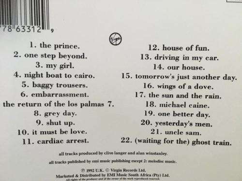 CD - Madness - Divine Madness