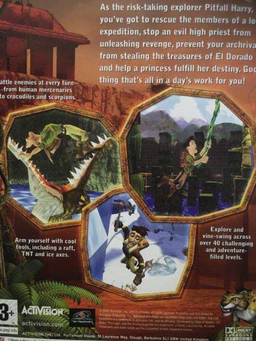 PS2 - Pitfall : The Lost Expedition