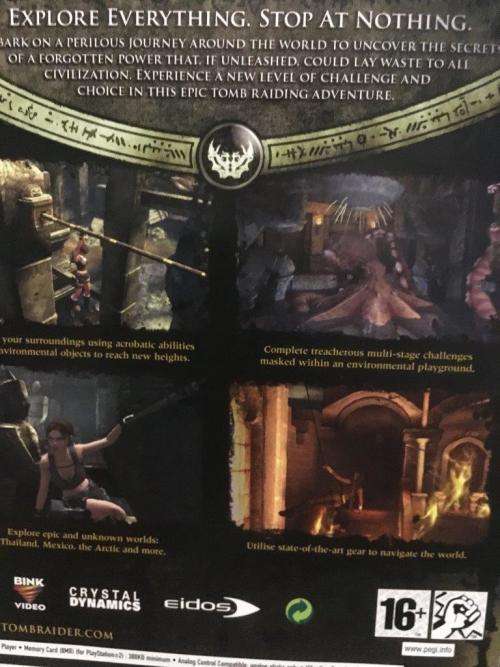 PS2 - Tomb Raider Underworld