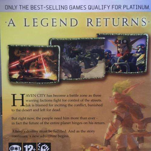 PS2 - Jak 3 - Platinum