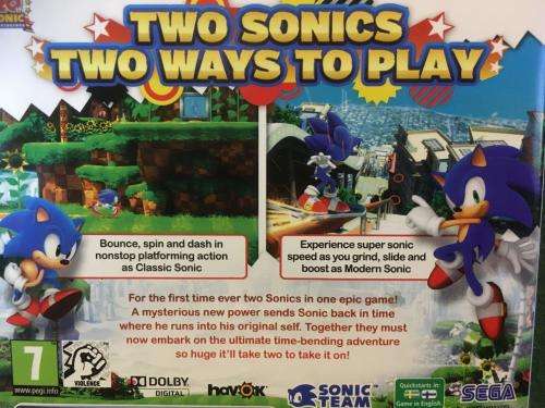 PS3 - Sonic Generations