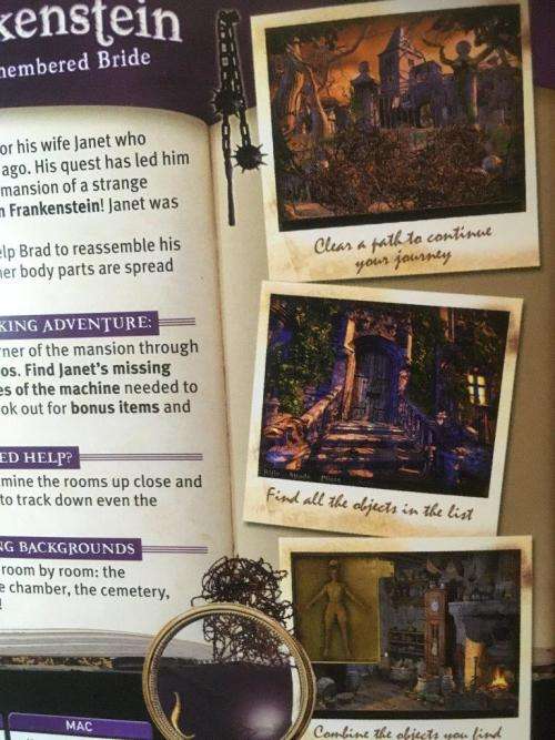 PC - Frankenstein - Hidden Object Game
