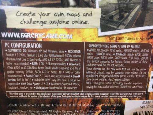 PC - Far Cry 2