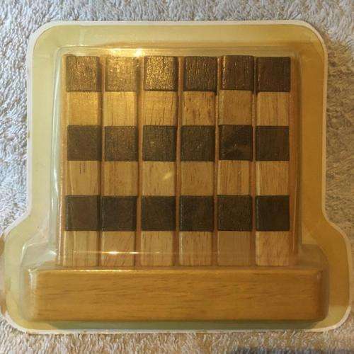 Vintage Hatchette Partworks Wooden Puzzle Brain Teaser no 2 (New Sealed)
