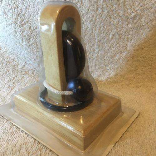Vintage Hatchette Partworks Wooden Puzzle Brain Teaser no 3 (New Sealed)