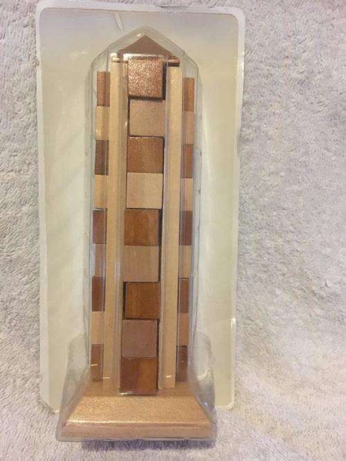 Vintage Hatchette Partworks Wooden Puzzle Brain Teaser no 9 (New Sealed)