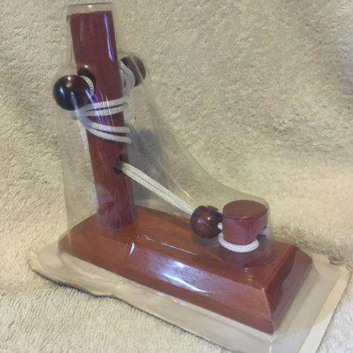Vintage Hatchette Partworks Wooden Puzzle Brain Teaser no 14 (New Sealed)