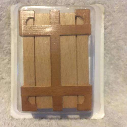 Vintage Hatchette Partworks Wooden Puzzle Brain Teaser no 15 (New Sealed)