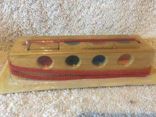 Vintage Hatchette Partworks Wooden Puzzle Brain Teaser no 19 (New Sealed)