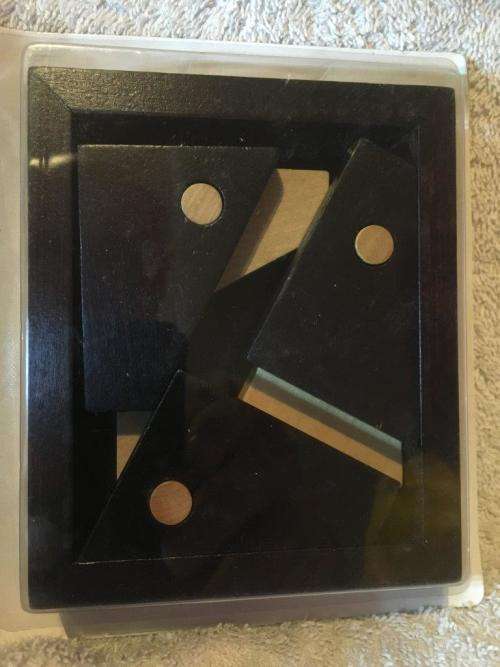Vintage Hatchette Partworks Wooden Puzzle Brain Teaser no 30 (New Sealed)