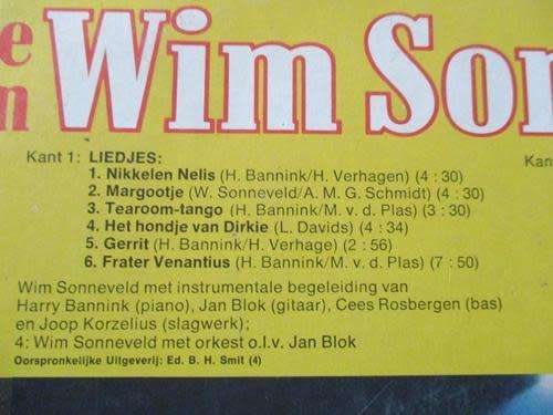 LP - Wim Sonneveld - De Beste Van