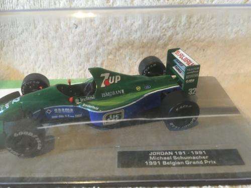 Jordan 191 - 1991 Michael Schumacher 1991 Belgian GP -  F1 Car Collection 1:43 Scale Die Cast