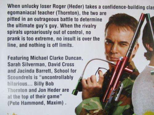 DVD - School for Scoundrels - Billy Bob Thornton