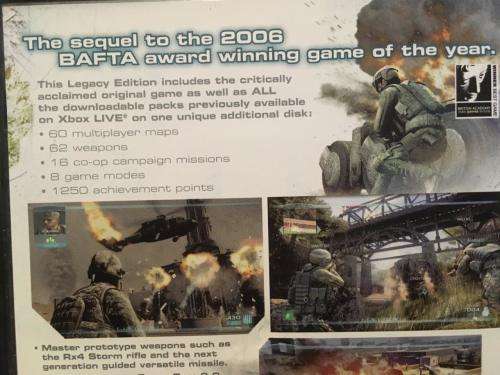 Xbox 360 - Ghost Recon 2 Advanced Warfighter Tom Clancy`s Legacy Edition - Classics