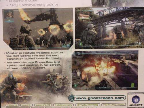 Xbox 360 - Ghost Recon 2 Advanced Warfighter Tom Clancy`s Legacy Edition - Classics