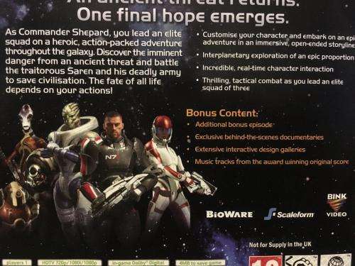 Xbox 360 - Mass Effect - Classics