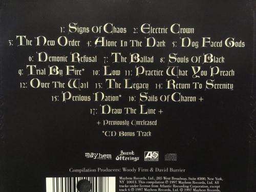 CD - Testament - Signs of Chaos The Best of Testament