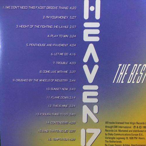 CD - Heaven 17 - The Best Of