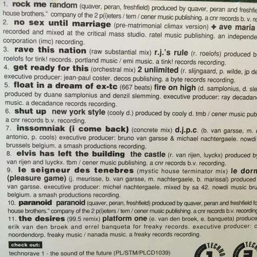 CD - Technorave 3 - Technomania