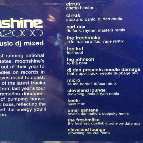CD - Moonshine Overamerica 2000 (New Sealed)