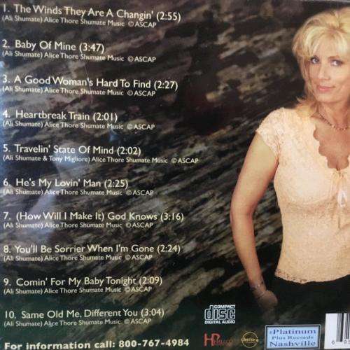 CD - Ali Shumate - Heartbreak Train (New Sealed)