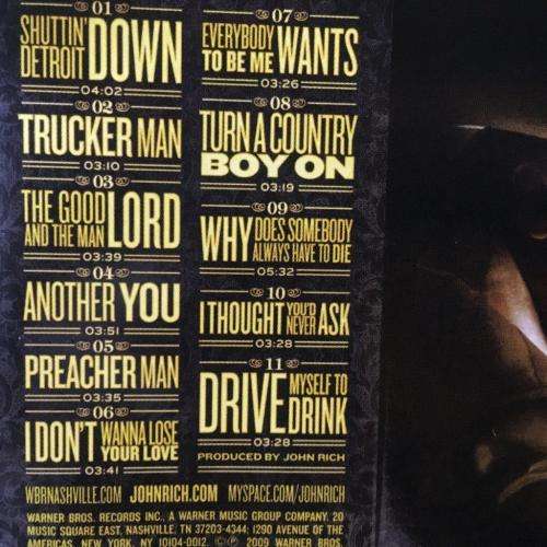 CD - John Rich - Son Of A Preacher Man