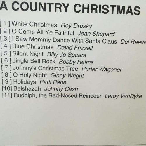 CD - Country Christmas