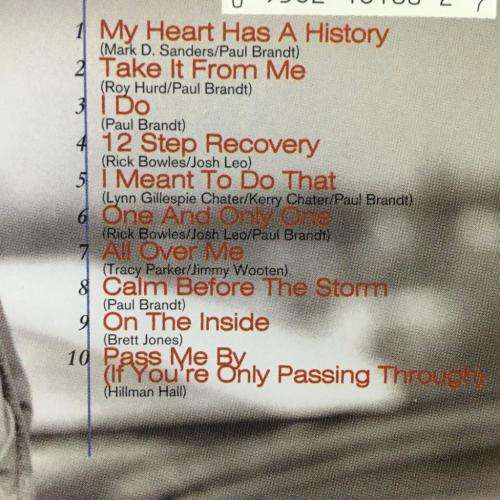 CD - Paul Brandt - Calm Before The Storm